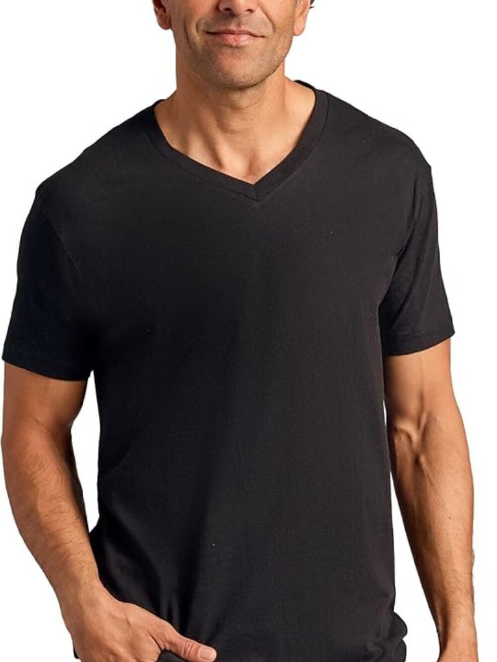 ⭐️ 5 for 20$! ⭐️ Mountain Ridge Black V Neck T-shirt